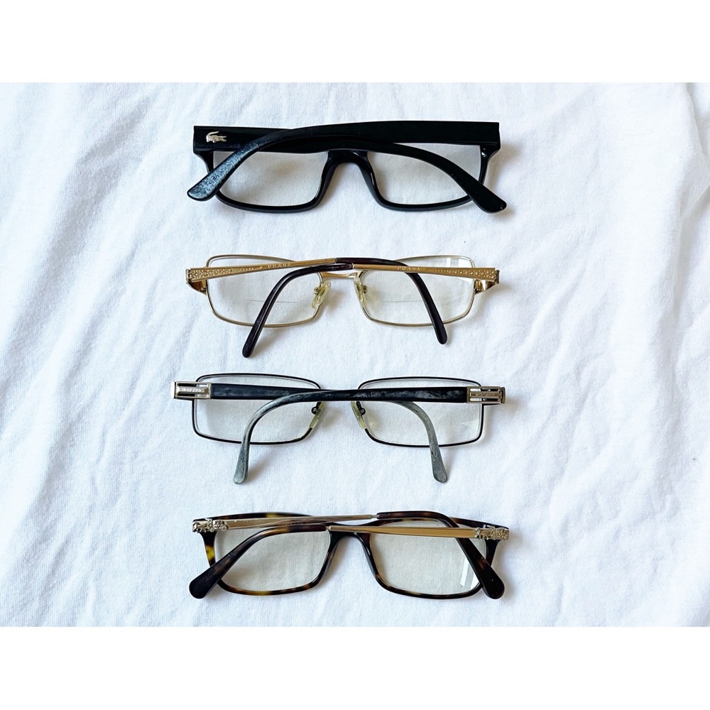 Bundle Lot Womens Eyeglasses Rx Frames Luxury Designer Prada Coach Versace WORN - Picture 2 of 8